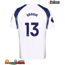 Camisa de Futebol Tottenham Hotspur Destiny Udogie #13 Equipamento Principal 2025-26 Manga Curta